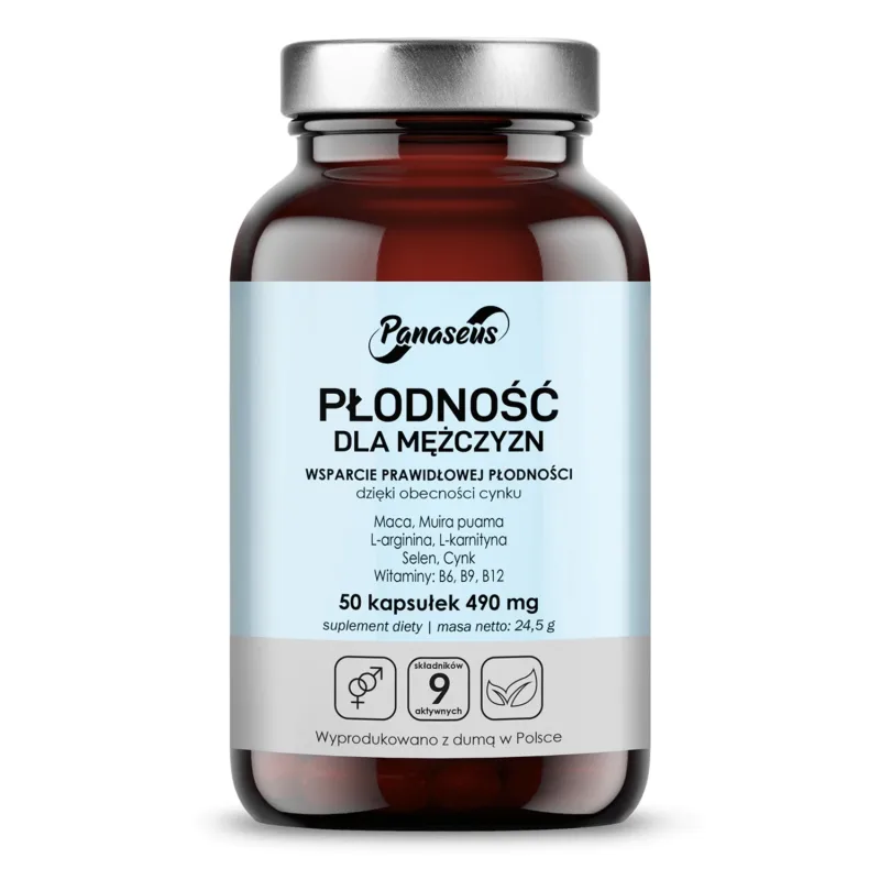 Panaseus Fertilitate pentru bărbați, 50 capsule — preț și oferte
