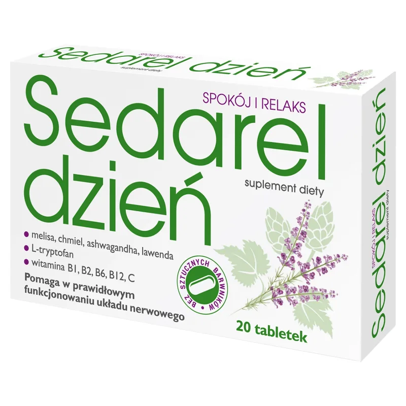Sedarel Day, 20 comprimate — preț și oferte