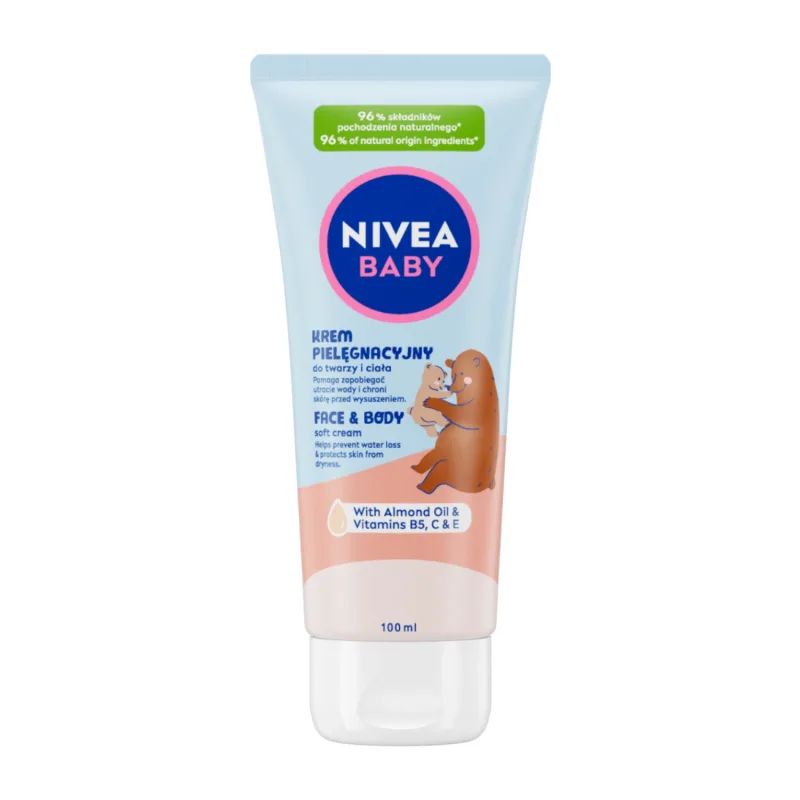 Nivea Baby, cremă de îngrijire pentru față și corp, din prima zi, 100 ml — preț și oferte