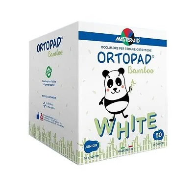 MASTER-AID Ocluzor copii ORTOPAD Alb Junior 67x50 mm x50 buc Origomedical — preț și oferte