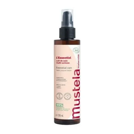 Mustela Maternite Essential Care, lapte de corp multifuncțional, pentru femei în timpul sarcinii și după naștere, 200 ml — preț și oferte