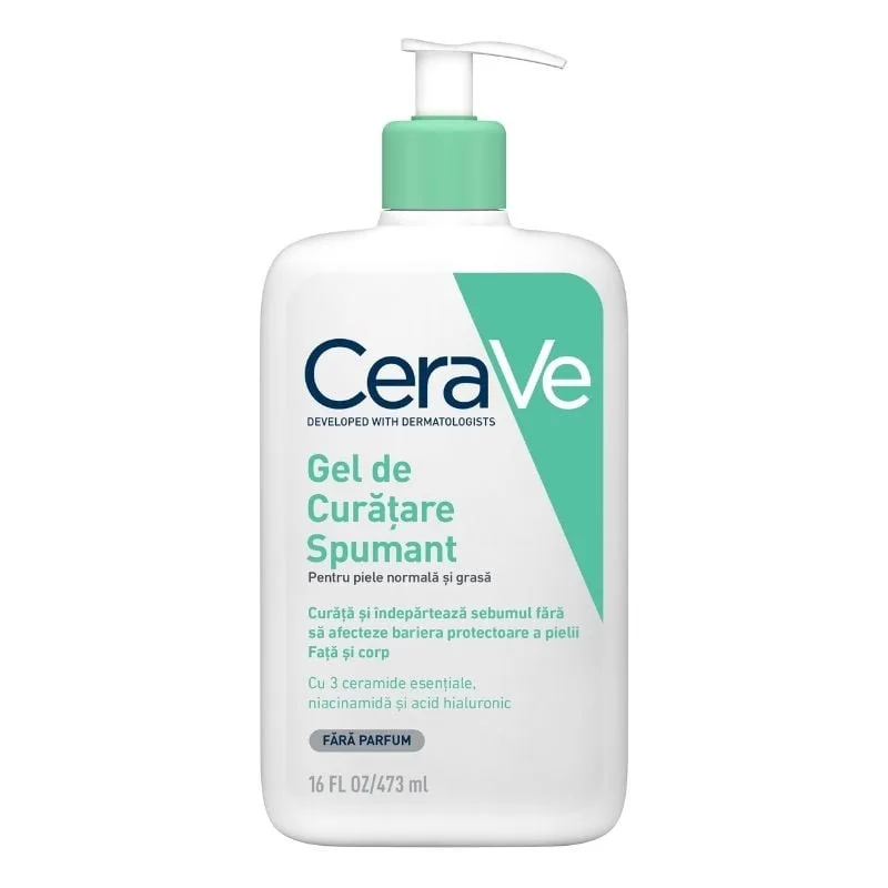 Gel de curatare spumant, 473 ml, CeraVe — preț și oferte