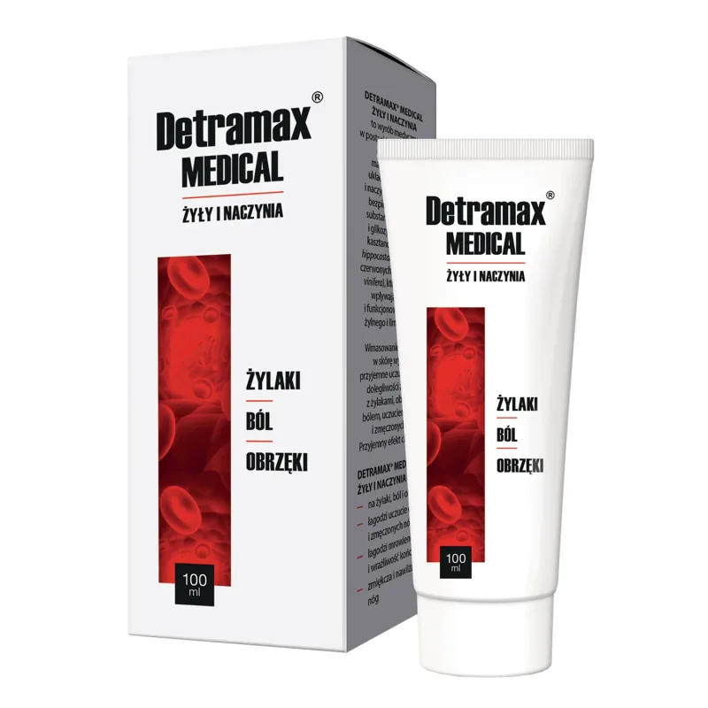 Detramax Medical Veins and Vascular, gel, 100 ml — preț și oferte