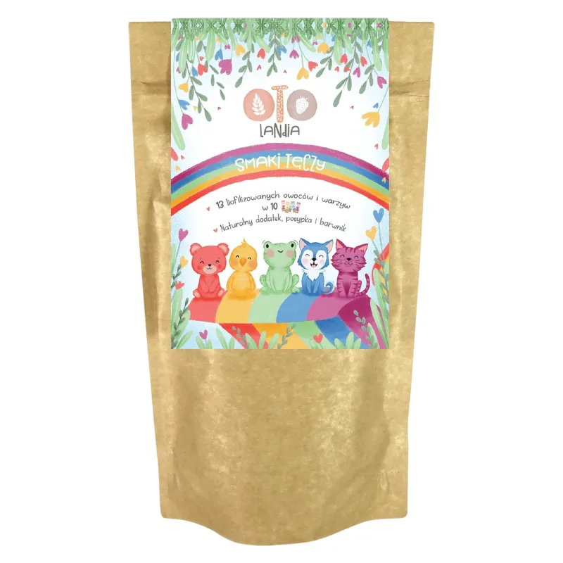 OtoLandia OTO Flavours of the Rainbow, fructe liofilizate în pliculețe, 10 x 2 g — preț și oferte
