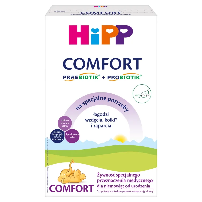 HiPP Comfort, pentru flatulență, colici și constipație, de la naștere, 300 g — preț și oferte