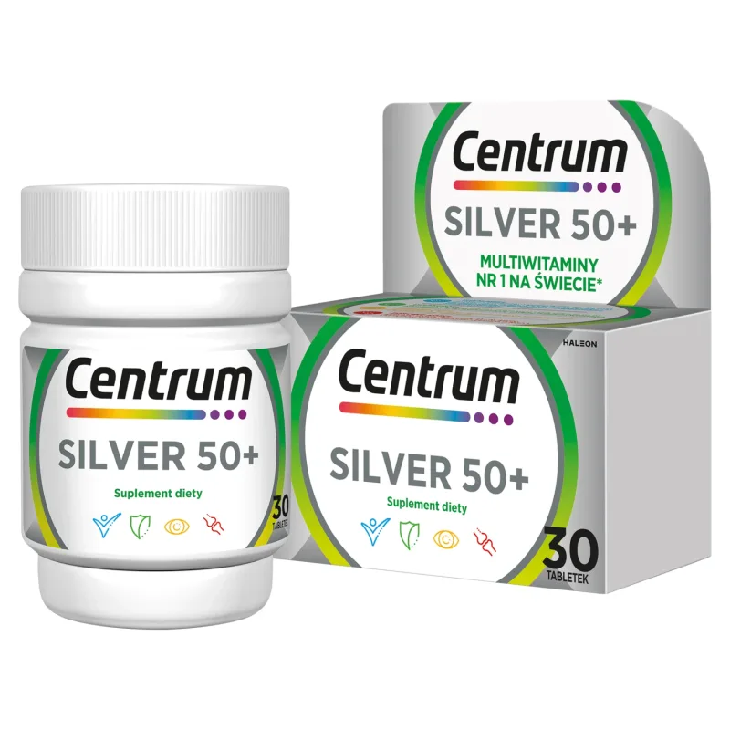 Centrum Silver 50+, 30 comprimate — preț și oferte