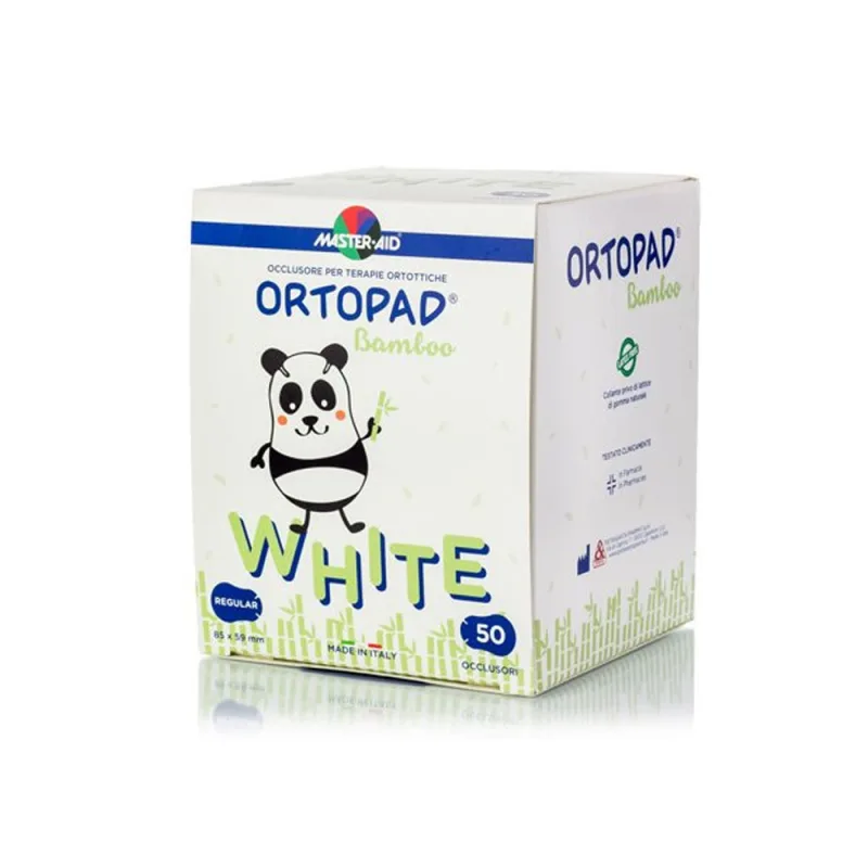 MASTER-AID Ocluzor copii ORTOPAD Alb Regular 85x59mm x50 buc Origomedical — preț și oferte