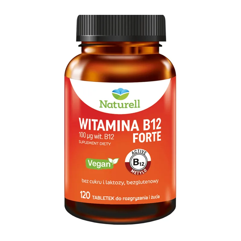 Naturell Vitamina B12 Forte, 120 comprimate masticabile Naturelle — preț și oferte
