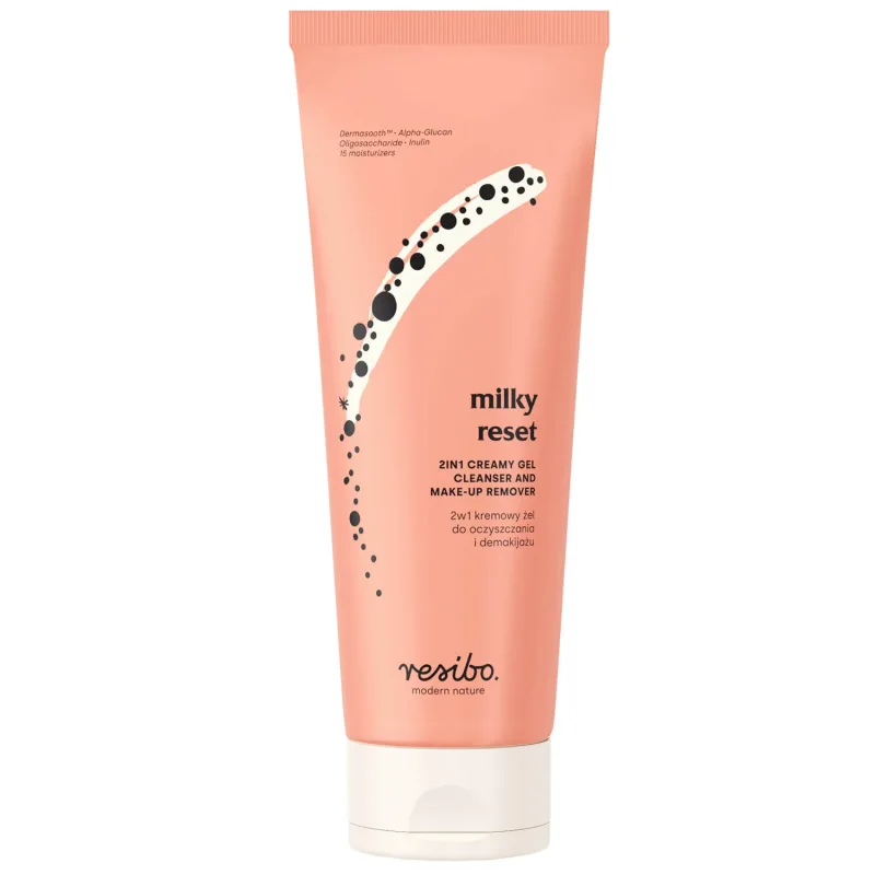 Resibo Milky Reset 2 în 1, gel cremos de curățare și demachiere, 100 ml — preț și oferte