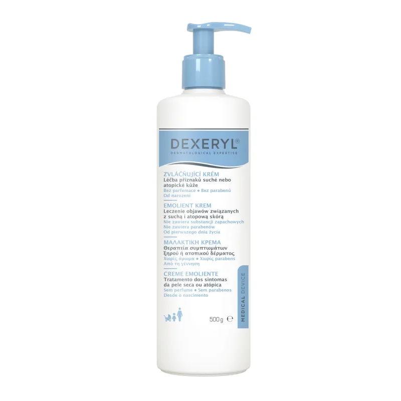 Dexeryl, cremă emolientă pentru pielea uscată, 500 g — preț și oferte