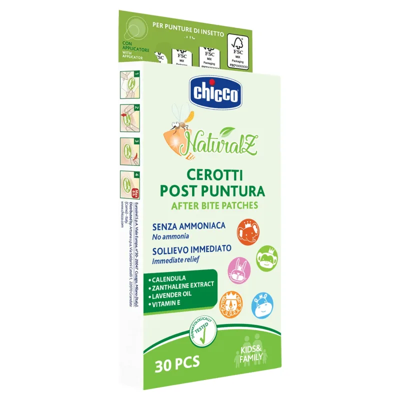 Chicco NaturalZ, plasturi pentru mușcături de insecte, 30 bucăți — preț și oferte