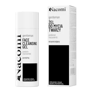 Nacomi Gentelman, gel de curățare a feței cu prebiotice și niacinamidă, 140 ml