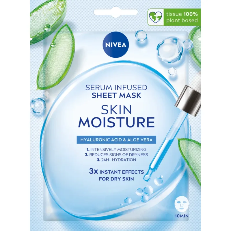 Nivea Skin Moisture, mască hidratantă, 1 buc — preț și oferte