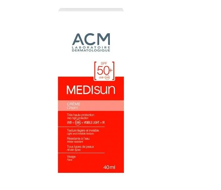Crema pentru protectie solara cu SPF 50+ Medisun, 40 ml, Acm ACM LABORATOIRE — preț și oferte