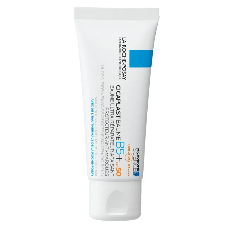 La Roche-Posay Cicaplast Balm B5+, balsam regenerant calmant pentru față și corp, SPF 50, 40 ml — preț și oferte