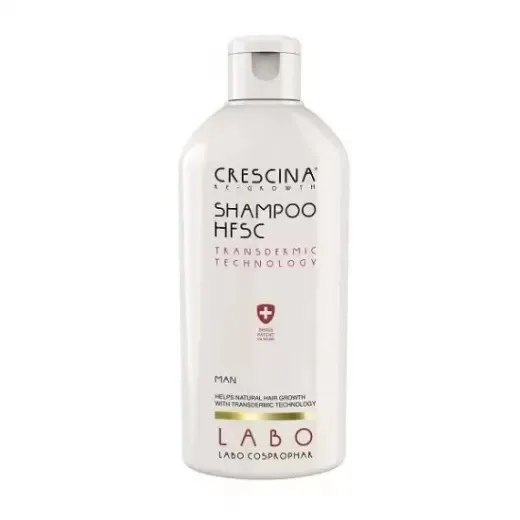 Sampon barbati Crescina HFSC Transdermic, 200 ml, Labo Labo Cosprophar Suisse — preț și oferte