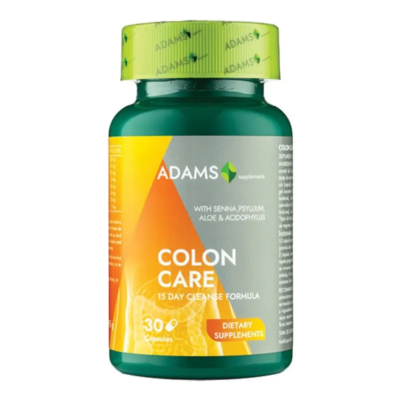 ColonCare, 30 capsule, Adams ADAMS VISION — preț și oferte