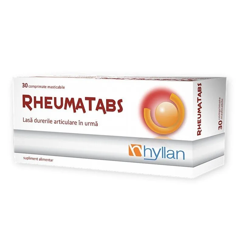 RheumaTabs, 30 comprimate masticabile, Hyllan HYLLAN PHARMA — preț și oferte