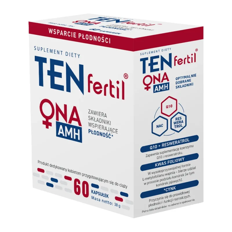 TENfertil Ona AMH, 60 capsule — preț și oferte