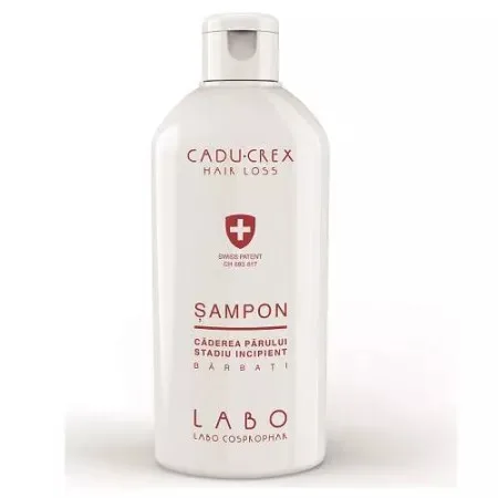 Sampon anti-cadere par, stadiu initial pentru barbati Cadu-Crex, 200 ml Labo Cosprophar Suisse — preț și oferte