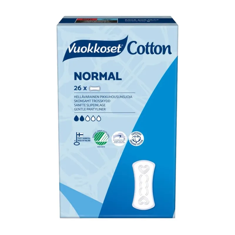 Vuokkoset Bumbac, tampoane sanitare, Normal, 26 buc — preț și oferte