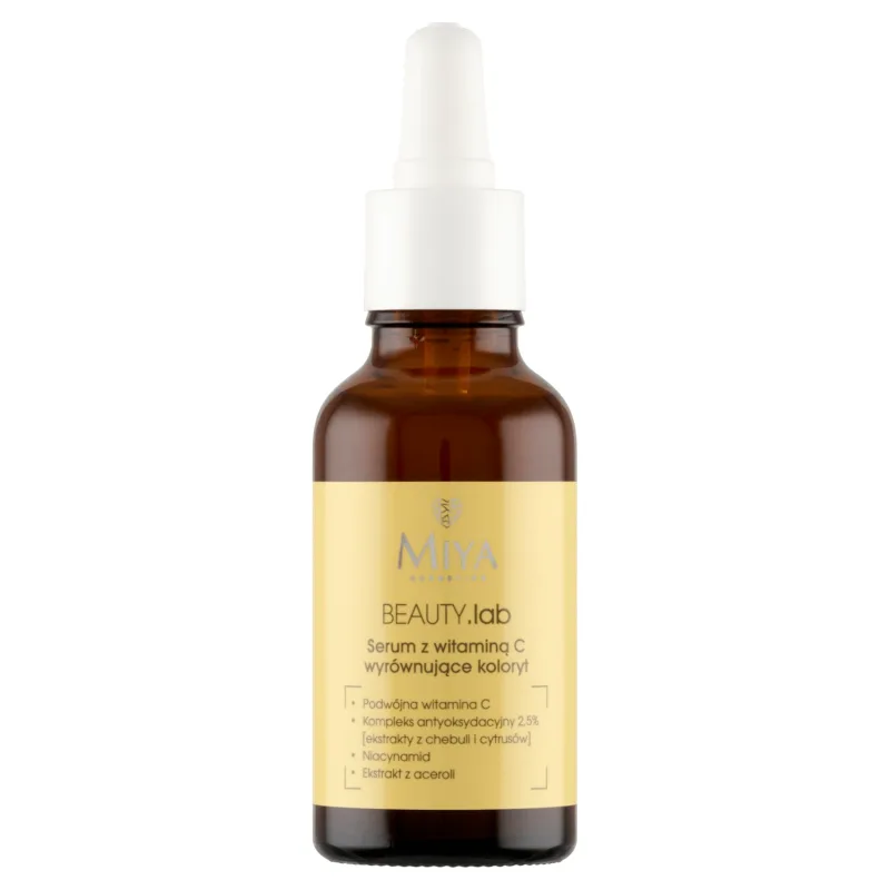 Miya BEAUTY.lab, Ser cu vitamina C pentru uniformizarea nuanței pielii, 30 ml — preț și oferte