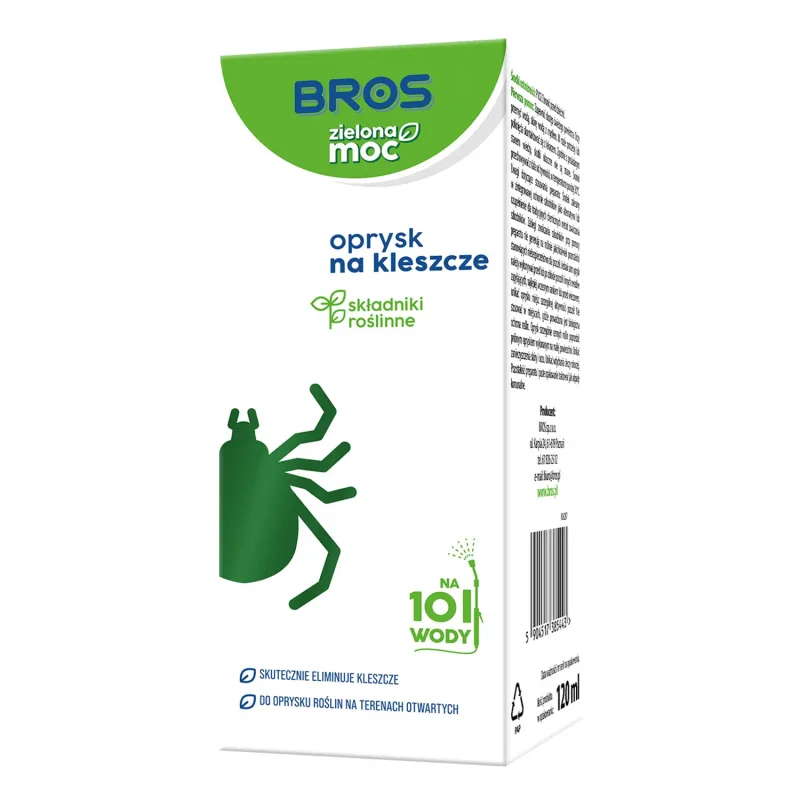 Bros Green Power, spray pentru căpușe, 120 ml — preț și oferte