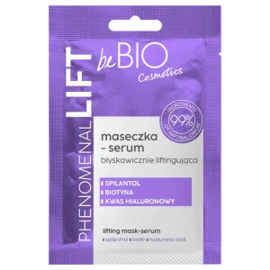 beBIO Phenomenal Lift, mască de lifting-serum, 10 ml