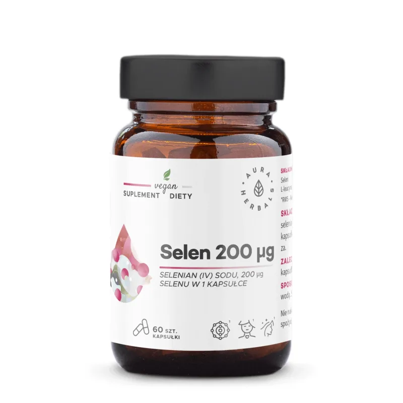 Aura Herbals Seleniu 200 µg, 60 capsule — preț și oferte