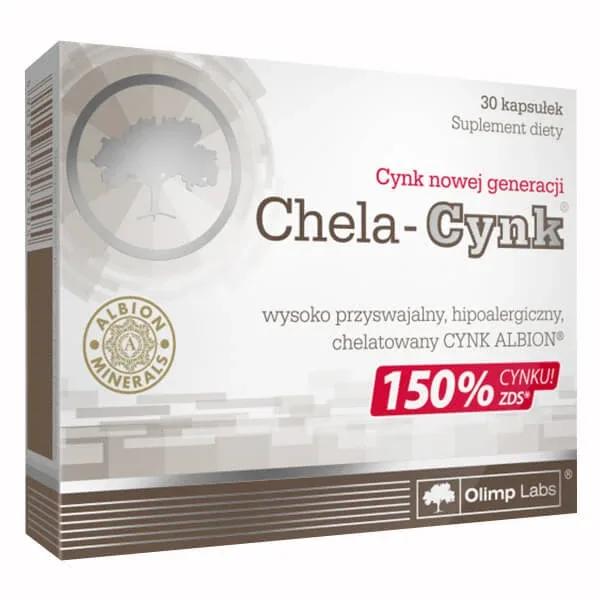 Olimp Chela-Cynk, zinc 15 mg, 30 capsule Olimp Labs — preț și oferte