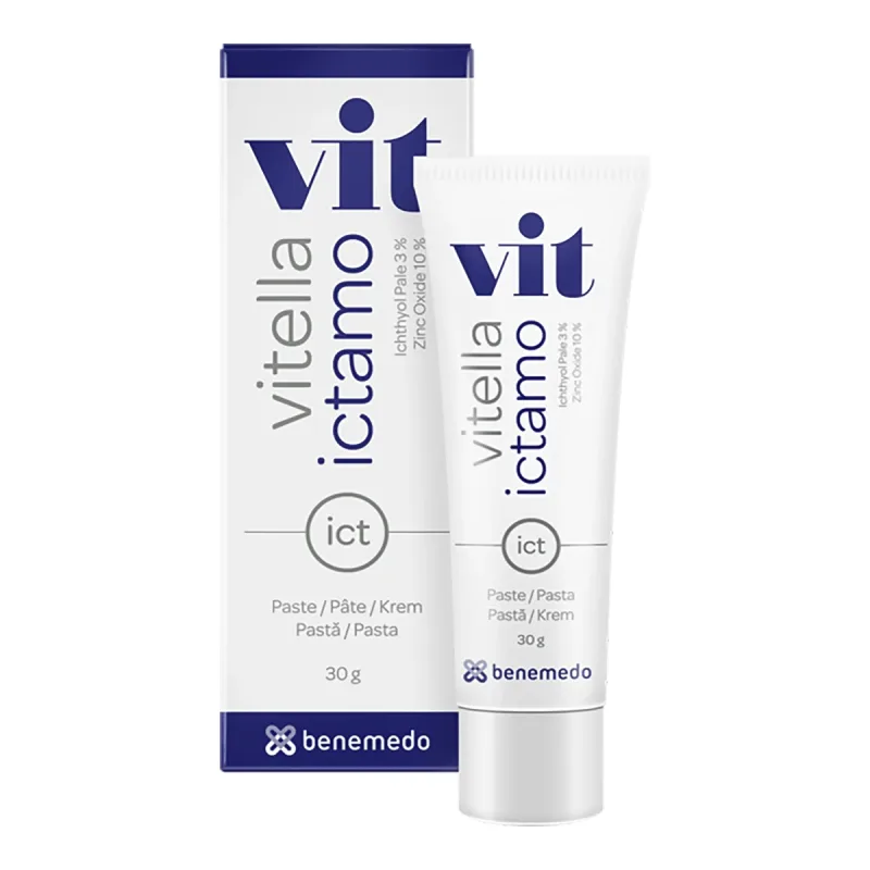 Vitella Ictamo, cremă pentru pielea cu probleme, 30 g — preț și oferte
