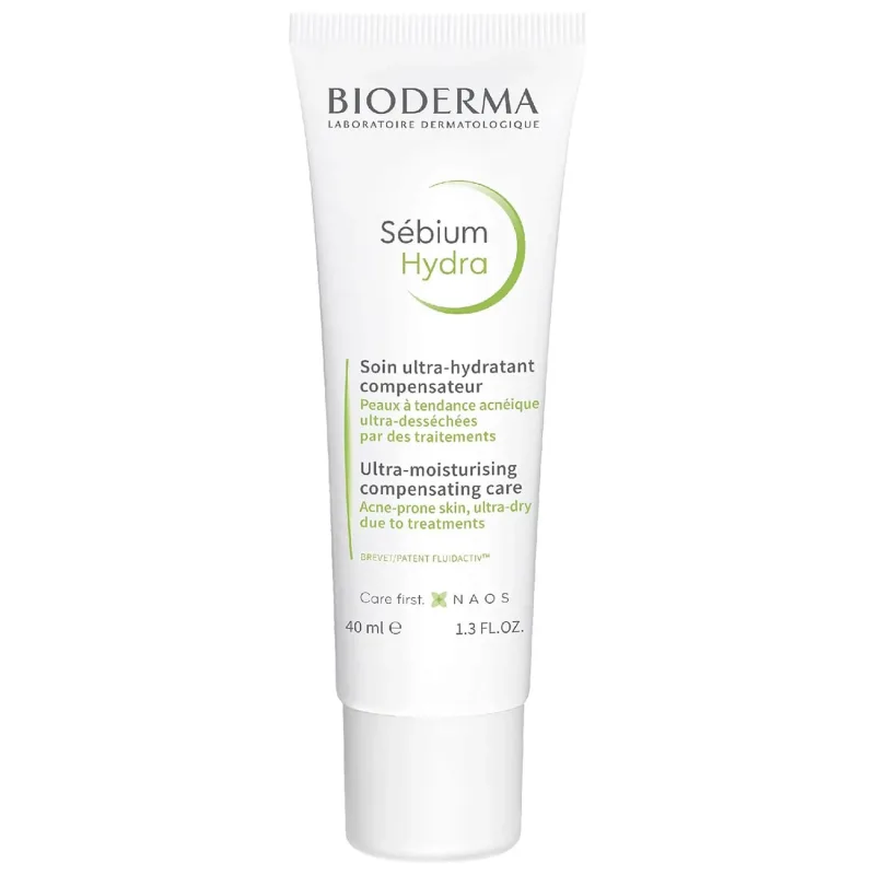 Cremă hidratantă Bioderma Sébium Hydra, ten gras și cu tendință acneică, 40 ml, Naos — preț și oferte