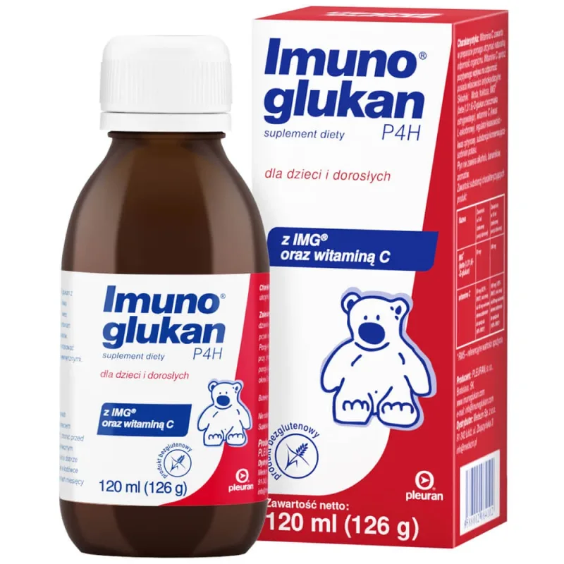 Imunoglukan P4H, sirop pentru copii și adulți, 120 ml — preț și oferte
