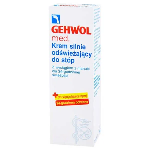 Gehwol med, cremă de picioare puternic revigorantă, 75 ml — preț și oferte