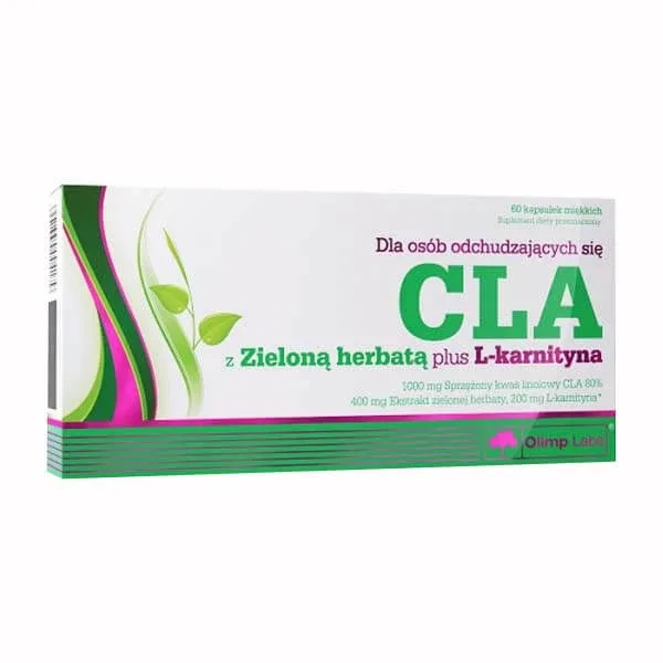 Olimp CLA cu ceai verde plus L-carnitină, 60 capsule moi Olimp Labs — preț și oferte