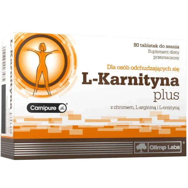 Olimp L-Carnitină Plus, 80 pastile Olimp Labs — preț și oferte