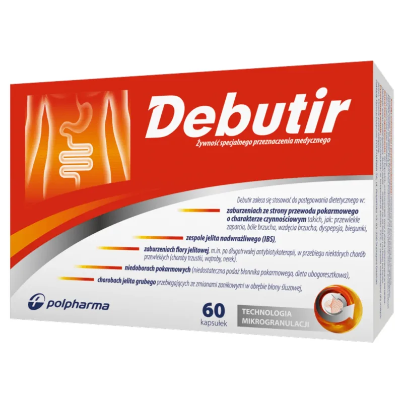 Debutir, 60 capsule — preț și oferte