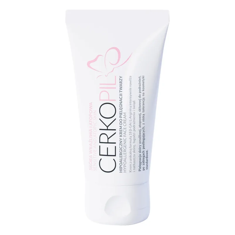 Cerkopil, cremă de față, piele sensibilă și atopică, 50 ml — preț și oferte