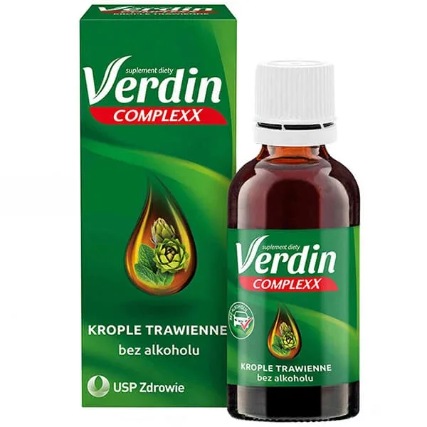 Verdin Complexx, picături digestive, fără alcool, 40 ml USP — preț și oferte