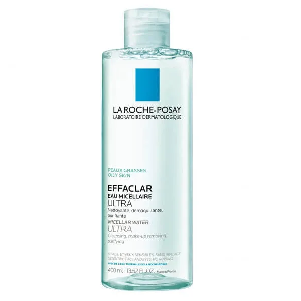 La Roche-Posay Effaclar Ultra, loțiune micelară pentru ten gras și cu tendință acneică, 400 ml — preț și oferte
