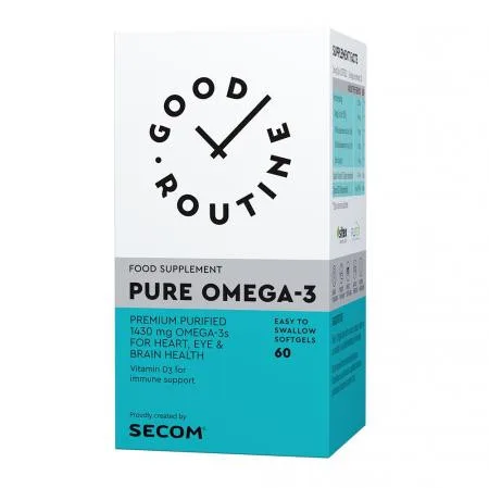 Pure Omega-3 Good Routine, 60 capsule, Secom — preț și oferte