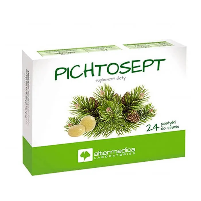 Alter Medica Pichtosept, 24 pastiluțe — preț și oferte