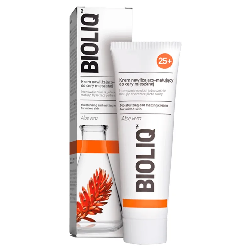 Bioliq 25+, cremă hidratantă și matifiantă pentru ten mixt, 50 ml — preț și oferte