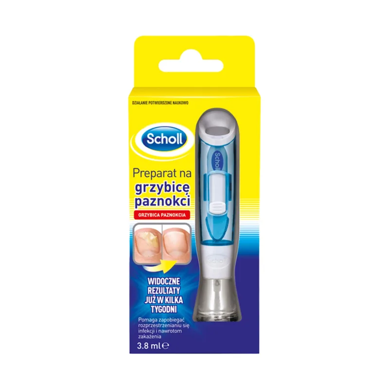 Scholl, tratament pentru ciuperca unghiilor, 3,8 ml + 5 fișiere de unică folosință — preț și oferte