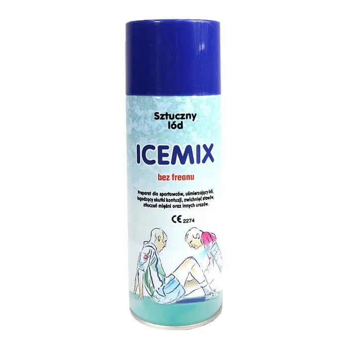 Icemix, spray de gheață artificială, pregătire pentru sportivi, 400 ml — preț și oferte