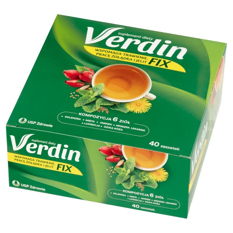 Verdin Fix, 40 pliculețe USP — preț și oferte