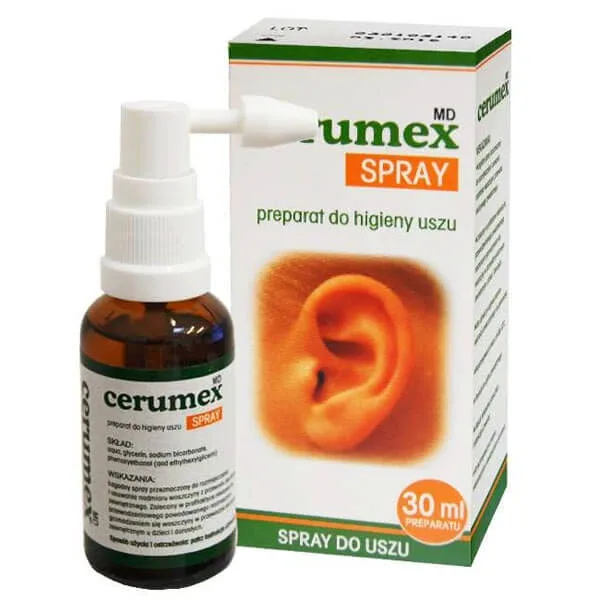 Cerumex Spray, preparat pentru igiena urechii, 30 ml — preț și oferte