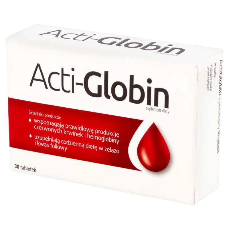 Acti-Globin, 30 comprimate AFLOFARM — preț și oferte