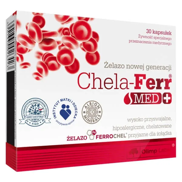 Olimp Chela-Ferr Med, fier 30 mg, 30 capsule Olimp Labs — preț și oferte