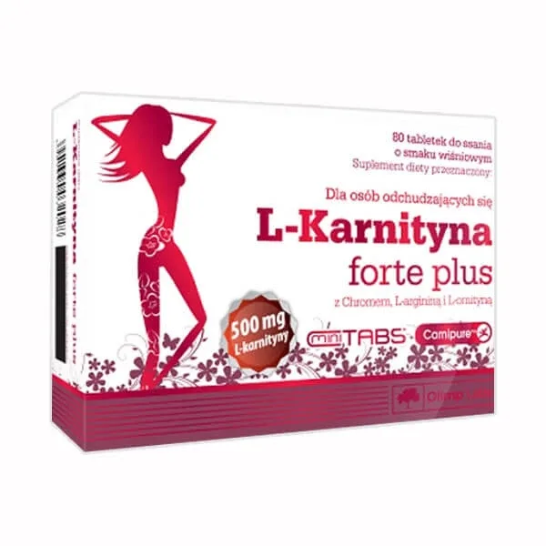 Olimp L-Carnitine Forte Plus, aromă de cireșe, 80 pastile Olimp Labs — preț și oferte